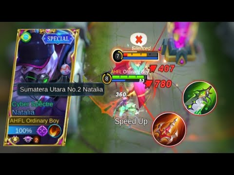NATALIA TOP SENIOR DESTROYS META HEROES | Top Global Natalia Gameplay - MLBB