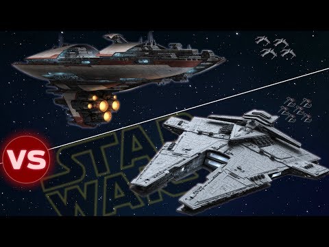 Harrower Class Dreadnought vs Valor Class Cruiser | Star Wars: Who Would Win