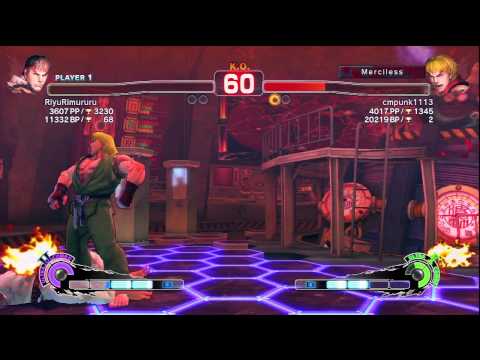 SSF4 AE: RiyuRimururu (Ryu) vs cmpunk1113 (Ken)