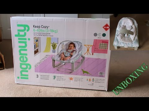 UNBOXING & ASSEMBLY: Ingenuity Keep Cozy 3-in-1 Grow With Me Bounce & Rock Seat | NikiGraceVlogs