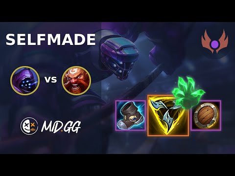 MID.GG: [ Selfmade ] Jax TOP vs Gragas | EUW MASTER | LOL Season 2025