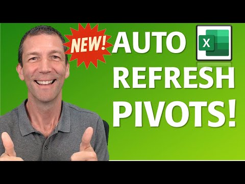 NEW Excel Feature: Auto Refreshing Pivot Tables