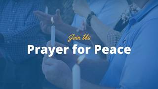 Prayer for Peace LIVE | Wednesdays at 1:00 P.M. CDT USA | Community of Christ