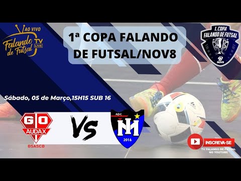 AUDAX X INTER MOGI - SUB 16 (COPA FALANDO DE FUTSAL/NOV8) TV FALANDO DE FUTSAL