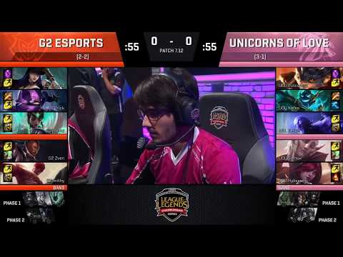 UOL vs G2 Highlights Game 1 EU LCS SUMMER 2017 Unicorns of Love vs G2 Esports W4D2
