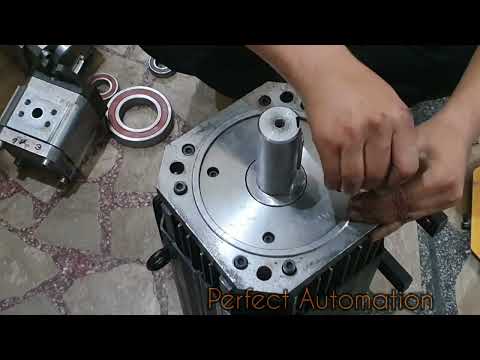 Servo motor repairing and Inovence servo drive setting