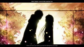 Marc Terenzi - Love to Be Loved by You (Lyrics)