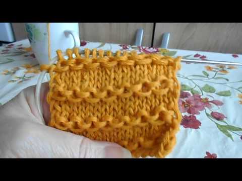 Узор 398 спицами