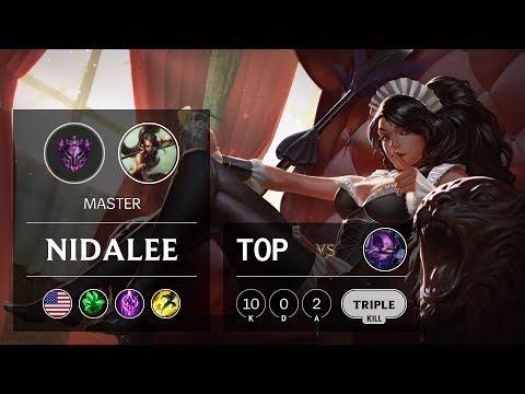 Nidalee Top vs Kennen - NA Master Patch 9.20