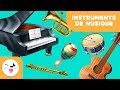 Apprends Les Instruments Musicaux VENT CORDE ET PERCUSSION Musique Pour Les Enfants