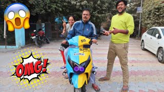 MY PARENTS REACTION ON MY NEW SUPER SCOOTER😱�