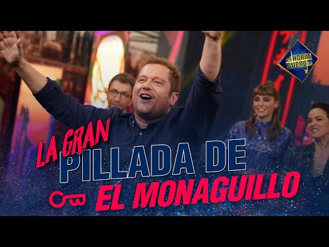 La gran pillada de El Monaguillo repartiendo la tarjeta Hormiguero Openbank - El Hormiguero