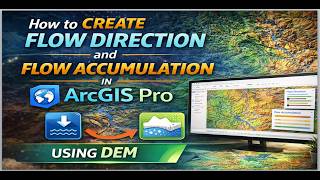 How to Create Flow Direction and Flow Accumulation in ArcGIS Pro Using DEM