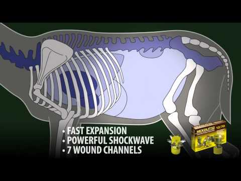 Hexolit 32 - splinter effect