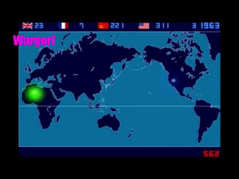 Nuclear Explosion Time Lapse Every Year Between 1945 1998