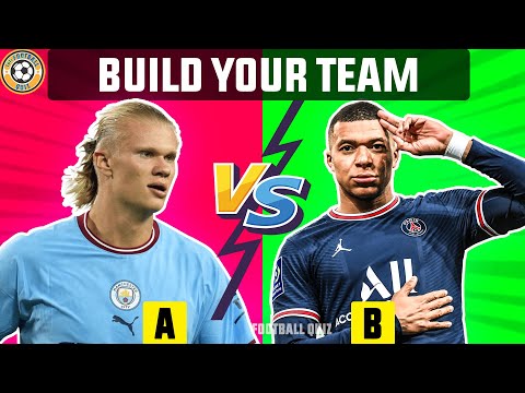 WHICH DO YOU PREFER? CHOOSE PLAYERS TO BUILD YOUR TEAM ⚽ TUTI FOOTBALL QUIZ 2023