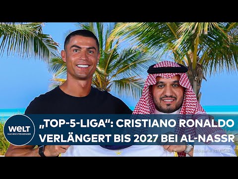 CRISTIANO RONALDO: "Die Liga ist sehr wettbewerbsfähig" - Star verlängert bei Al-Nassr bis 2027