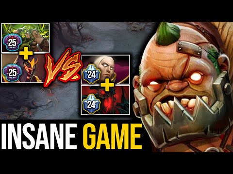 INSANE GAMEPLAY!!! MASTER TIER Pudge, Silencer VS PLATINUM 24 Invoker, Shadow Fiend | Pudge Official