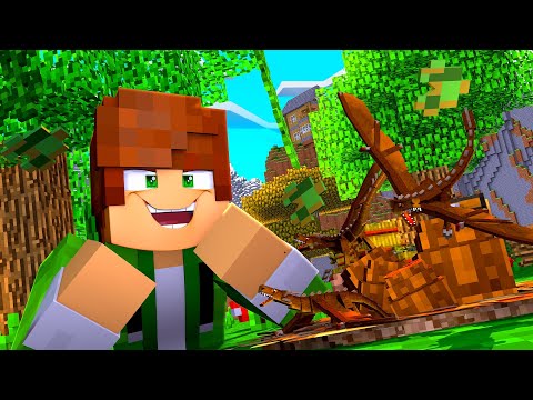 Minecraft: DRAGÃO DE BRONZE NASCEU !! - GAME OF DRAGONS Ep.12 ‹ KYCK ›