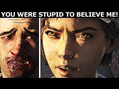 Clementine Betrays Abel - Unique Dialogue - The Walking Dead Final Season 4 Episode 3