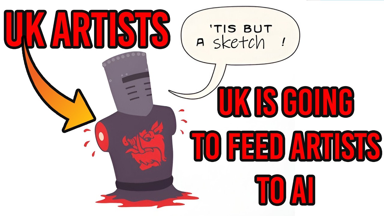 ARTISTS BEWARE! UK AI Consultation is Coming for YOUR RIGHTS!