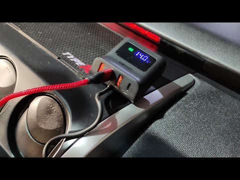 Автомобильное зарядное устройство 4х портовое ACEFAST 4-port car charger