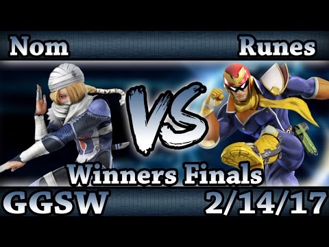 GGSW 20 - Nom (Sheik) Vs. Runes (C. Falcon) Smash Wii U Winners Finals - Smash 4