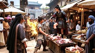 Download lagu Wanita ganggu penjual daging di jalan. Dia reinkarnasi dewa bela diri, Kalahkan 10 jenderal sekaligu mp3