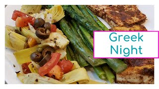 Vegan Gyros and an Artichoke Heart Recipe for the Perfect Greek Night at Home