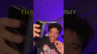 Did he just snap the iPhone duo??
