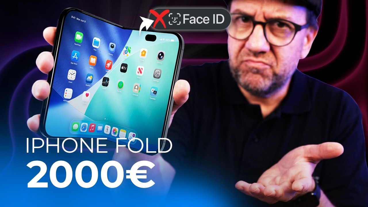 iPhone plegable: 2.000€ y SIN Face ID. ¿En serio, Apple?