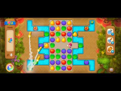 Gardenscapes level 9890 Normal level