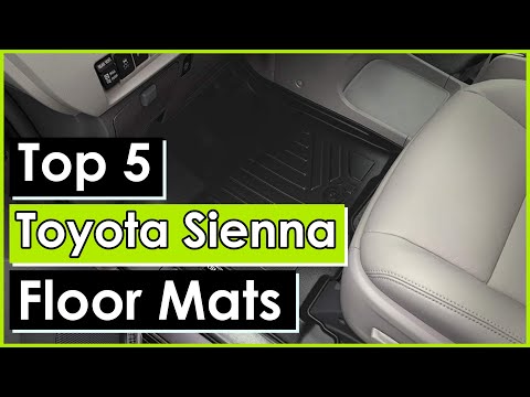 \u2705Top 5: Best Toyota Sienna Floor Mats || David Brandon #toyotasienna #toyota #floormat #carmats