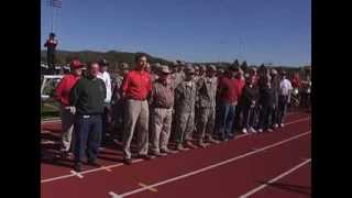 preview picture of video 'Mansfield Football vs. Army 10-12-13'