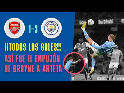 🔥ASÍ FUE LA DERROTA DEL ARSENAL VS MANCHESTER CITY · PÓLEMICA DEL PARTIDO