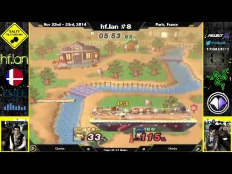 hf.lan 8 - Charlon (Fox) Vs. Charby (Marth) - Project M Singles Losers Bracket R5