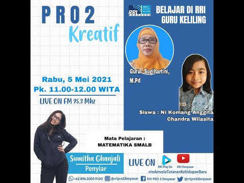 BELAJAR DI RRI PROGRAM GURU KELILING | "Matematika SMALB"