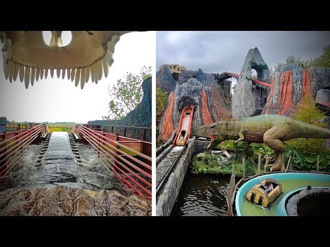 Dino Splash | Onride (POV) | Plopsaland De Panne
