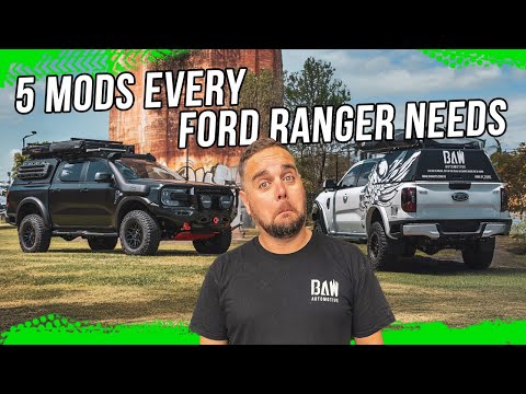 Top 5 Mods Your Next-Gen Ford Ranger Needs