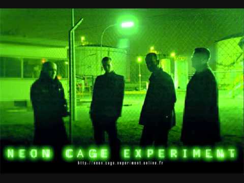 Neon Cage Experiment - A Man