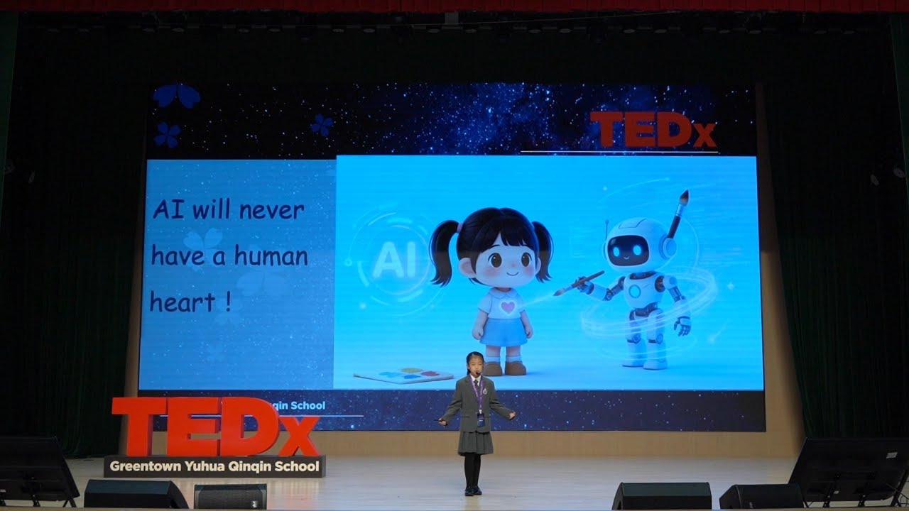 My Friend, the AI: A Story of Us and Our Tools | Qianyu Zeng | TEDxGreentown Yuhua Qinqin School