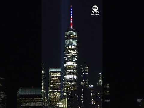 New York City skyline shines bright, 25 years after 9/11 terror attacks