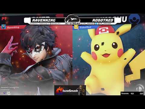 Students x Treehouse 2 Winners R1 - Ravenking (Joker) Vs. RobotRed (Pikachu) Smash Ultimate - SSBU