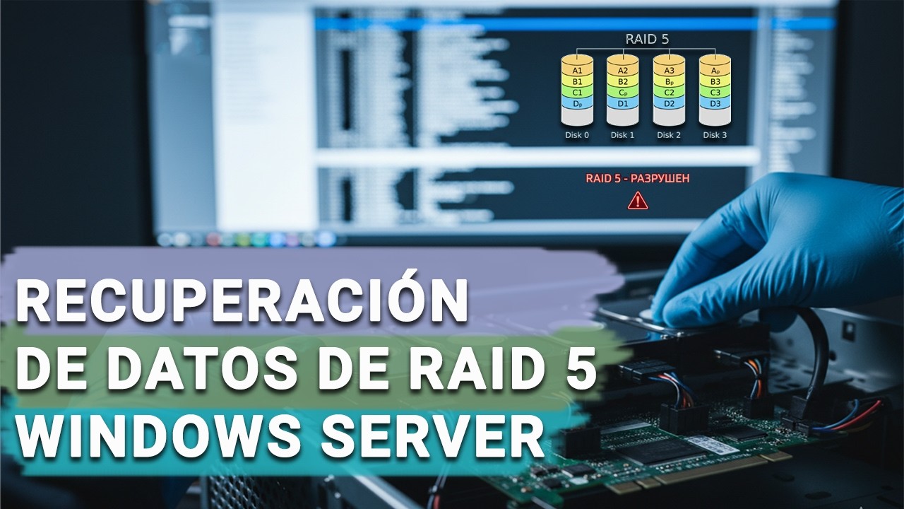 Cómo recuperar datos de un RAID de Windows Storage Spaces dañado