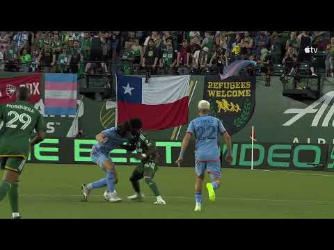 Santiago Moreno vs NYCFC -- All Touches and Involvements