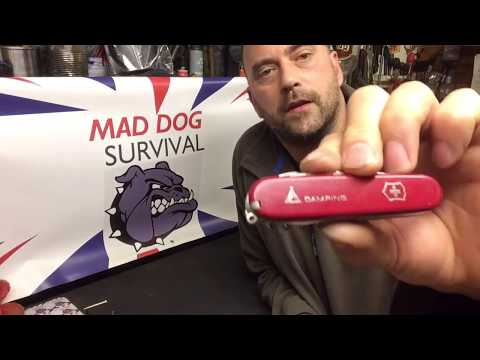 DIY Swiss Army knife Firefly Ferro rod