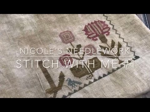 Nicole’s Needlework: Stitch With Me #1