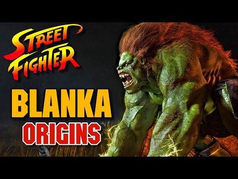 Blanka Origins - This Iconic Hulkish Green Monster Fries His Opponents With 150000 Volts Of Current