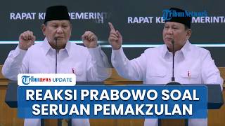 Reaksi Tegas Prabowo soal Seruan Pemakzulan Presiden: Tak Ada Masalah, Silakan Lewat DPR-MPR!