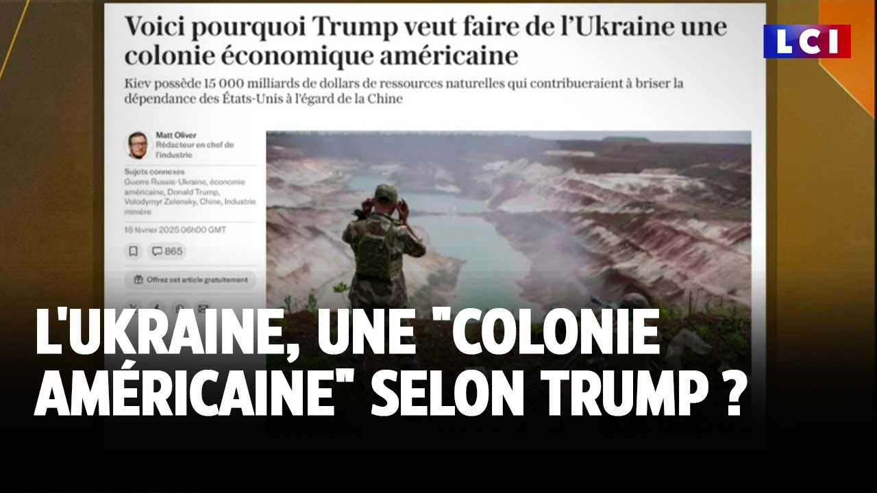 L'Ukraine, une "colonie américaine" selon Trump ?｜LCI